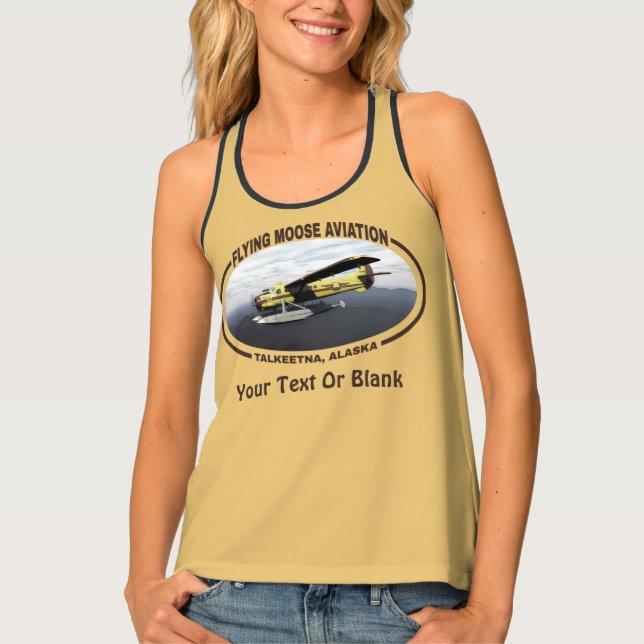 Flying Moose Aviation de Havilland DH3-C Otter Tank Top (Front)
