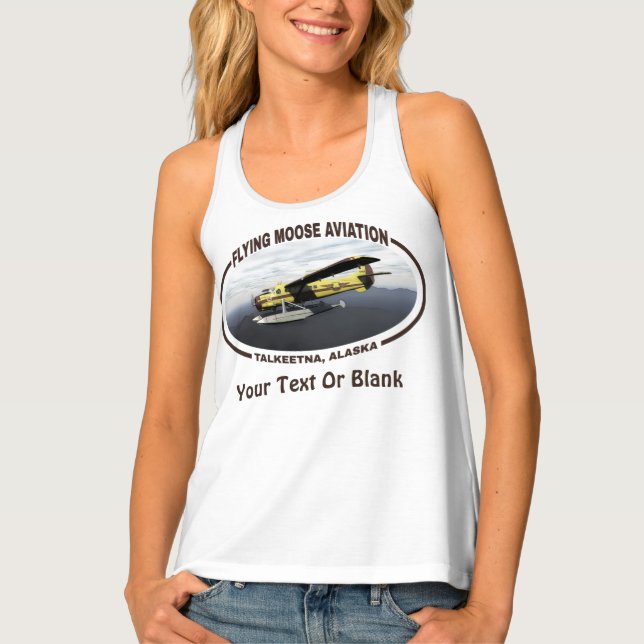 Flying Moose Aviation de Havilland DH3-C Otter Tank Top (Front)
