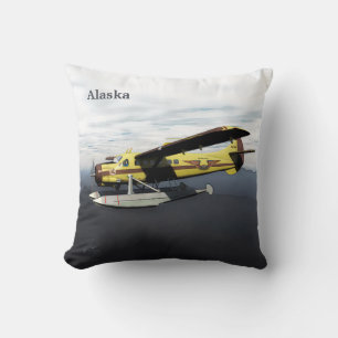 Flying Moose Aviation de Havilland DH3-C Otter Throw Pillow