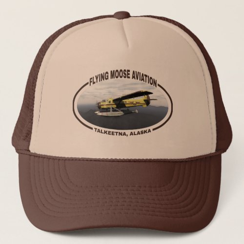 Flying Moose Aviation de Havilland DH3_C Otter Trucker Hat