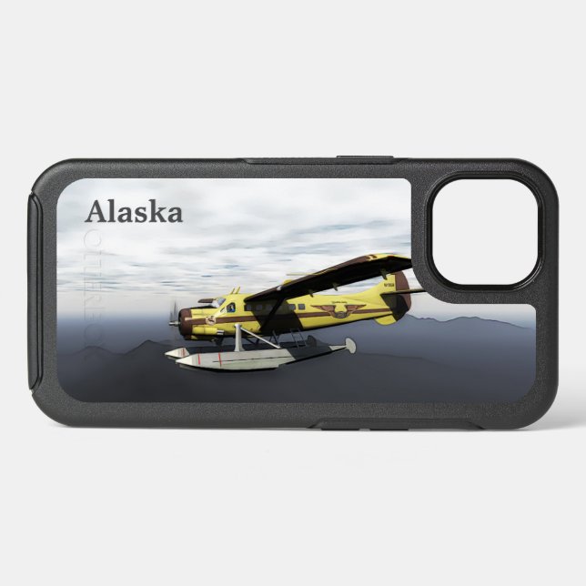 Flying Moose Aviation de Havilland DH3-C Otterbox iPhone Case (Back Horizontal)