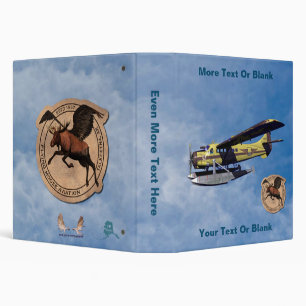 Flying Moose Aviation de Havilland Otter 3 Ring Binder
