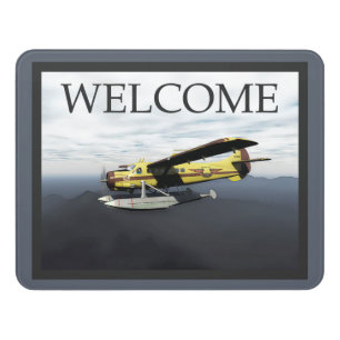 Flying Moose Aviation DH3-C Otter - Welcome Door Sign