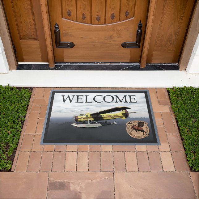Flying Moose Aviation DH3-C Otter - Welcome Doormat (Outdoor)