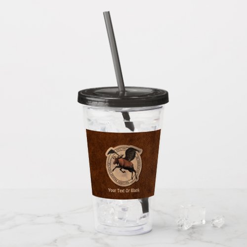 Flying Moose Aviation Patch Acrylic Tumbler