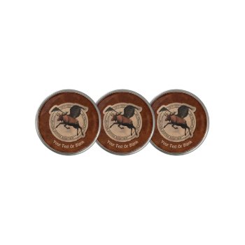Flying Moose Aviation Patch Golf Ball Marker by Bluestar48 at Zazzle