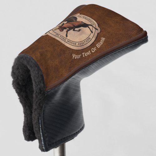 Flying Moose Aviation Patch Golf Head Cover