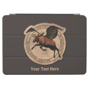 Flying Moose Aviation Patch iPad Air Cover