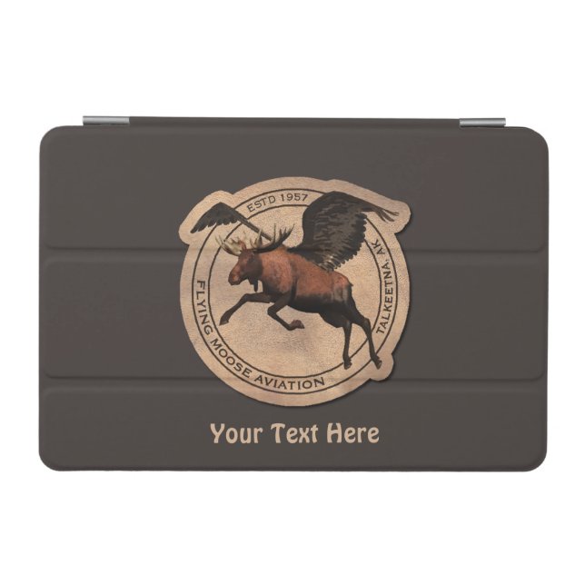 Flying Moose Aviation Patch iPad Mini Cover (Horizontal)
