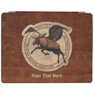 Flying Moose Aviation Patch iPad Smart Cover