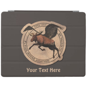 Flying Moose Aviation Patch iPad Smart Cover