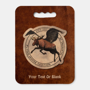 Flying Moose Aviation Patch Seat Cushion