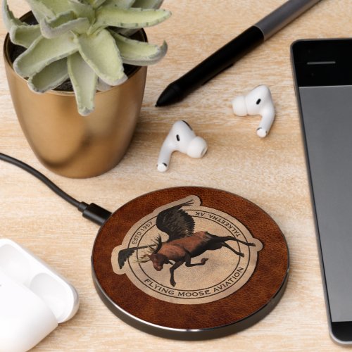 Flying Moose Aviation Patch Wireless Charger