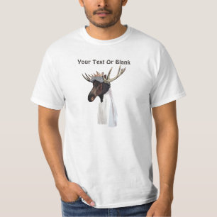 Flying Moose Aviation Pilot T-Shirt