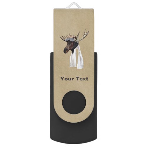 Flying Moose Bush Pilot Flash Drive