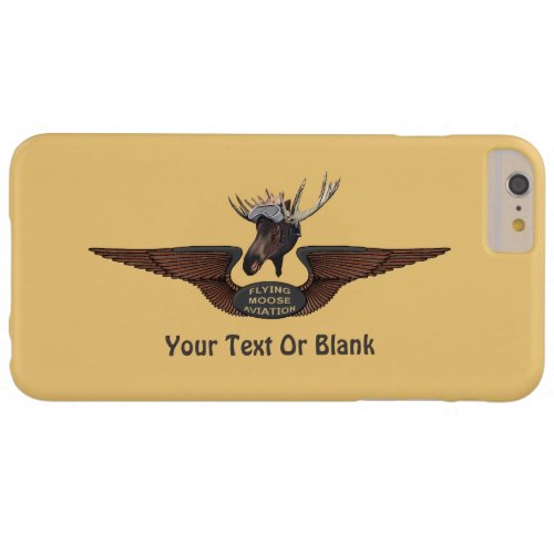 Flying Moose Bush Pilot Wings Barely There iPhone 6 Plus Case