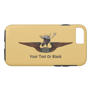 Flying Moose Bush Pilot Wings iPhone 8/7 Case