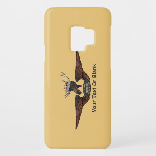 Flying Moose Bush Pilot Wings Case_Mate Samsung Galaxy S9 Case