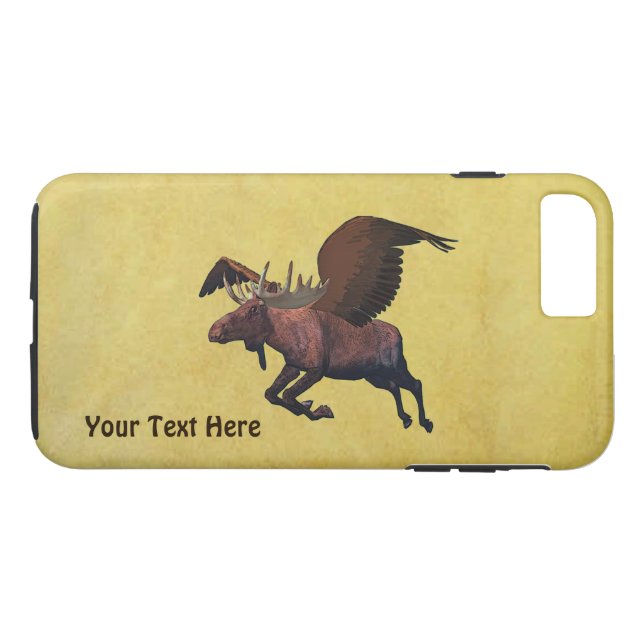 Flying Moose Case-Mate iPhone Case (Back (Horizontal))