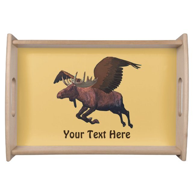 Flying Moose Serving Tray (Front)