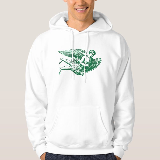 Flying Musical Angel Hoodie (Front)