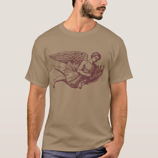 Flying Musical Angel T-Shirt (Front)