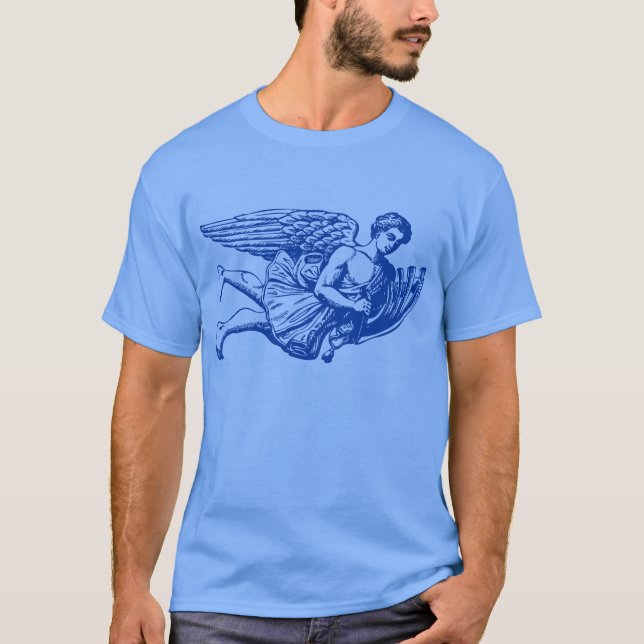 Flying Musical Angel T-Shirt (Front)