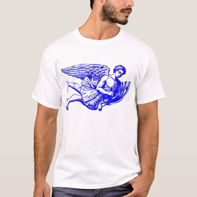 Flying Musical Angel T-Shirt (Front)