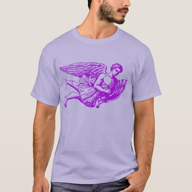 Flying Musical Angel T-Shirt (Front)