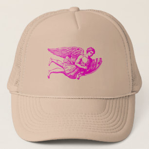 Flying Musical Angel Trucker Hat