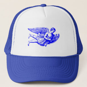 Flying Musical Angel Trucker Hat
