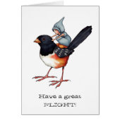 Flying on a Bird, Little Gnome, Art, Flight (Front)