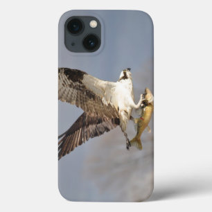Flying Osprey & Fish 5 Wildlife Photography iPhone 13 Case