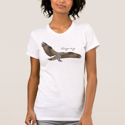 Flying Osprey Fish Hawk Bird of Prey Shirt