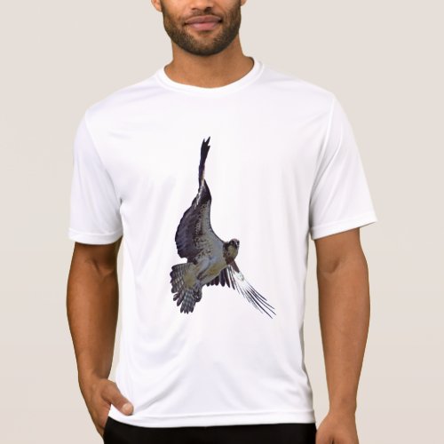 Flying Osprey Wildlife Fashion Series T_Shirt