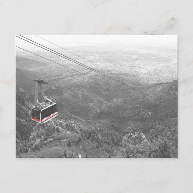 "Flying Over Sandia" Postcard (Front)