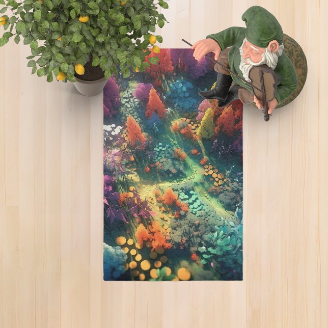 Flying Over The Enchanted Forest Rug (Creator Uploaded)