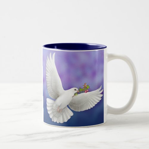 Flying Peace Dove Mug