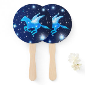 Flying Pegasus Hand Fan
