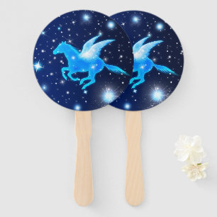 Flying Pegasus Hand Fan