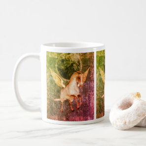 Flying Pegasus Horse Art Fantasy  Coffee Mug