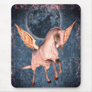 Flying Pegasus Horse Fantasy Art Mouse Pad
