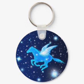 Flying Pegasus Keychain