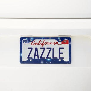 Flying Pegasus License Plate Frame