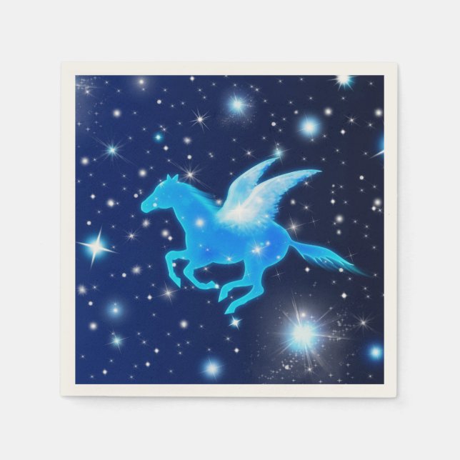 Flying Pegasus Napkins (Front)