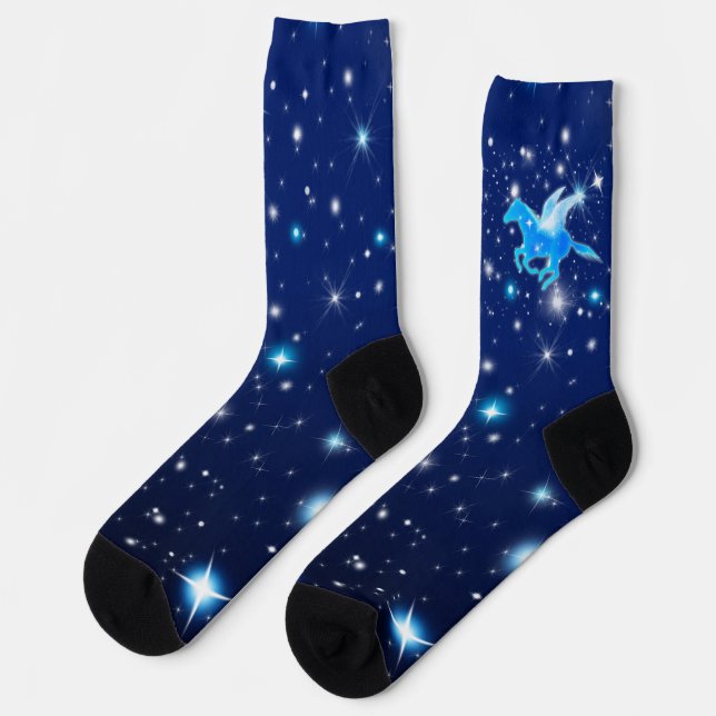 Flying Pegasus Socks (Left)
