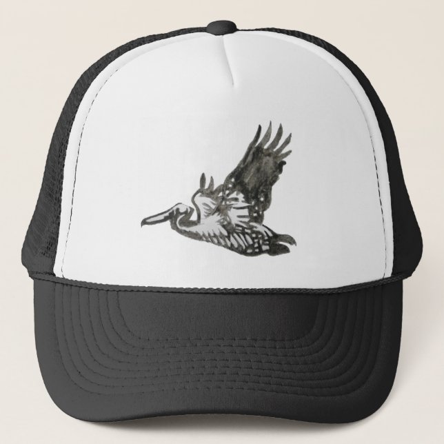 Flying pelican hat (Front)