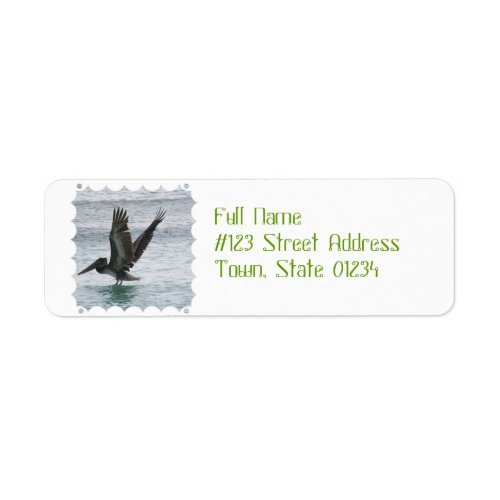 Flying Pelican Label