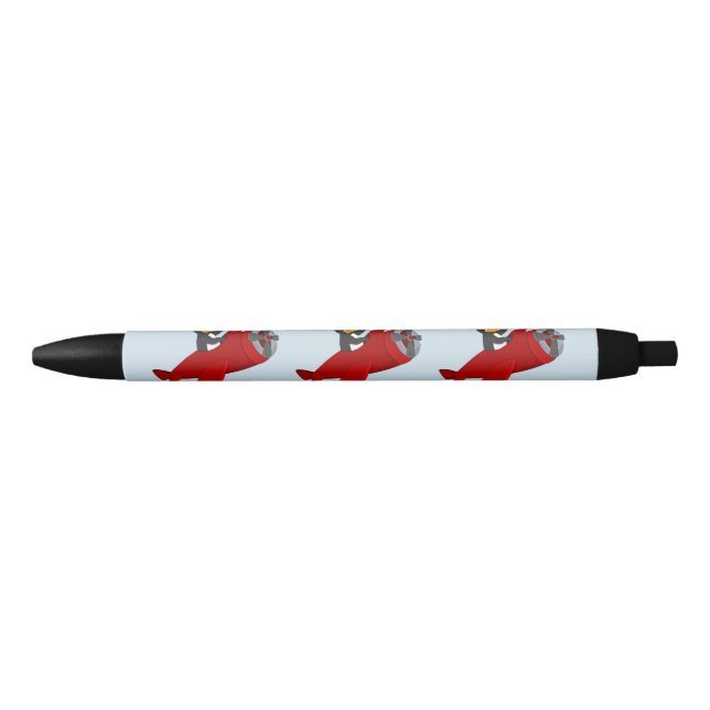 Flying penguin cartoon pen (Front)