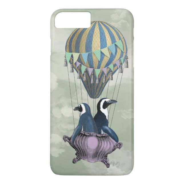 Flying Penguins 2 Case-Mate iPhone Case (Back)